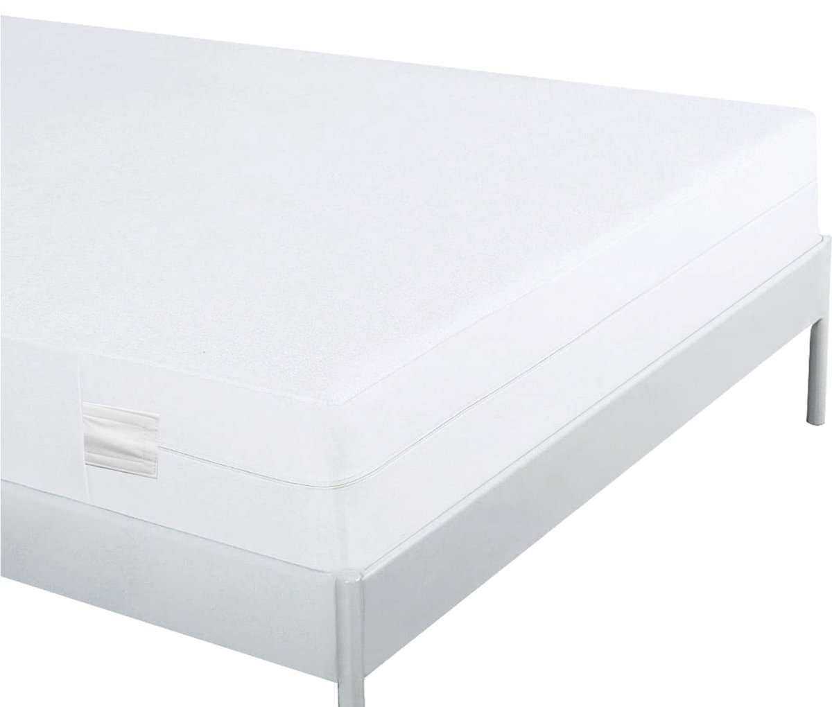 SolidKeus - Waterproof Matrasbeschermer met Rits en Anti-Allergie Functie 90x200cm