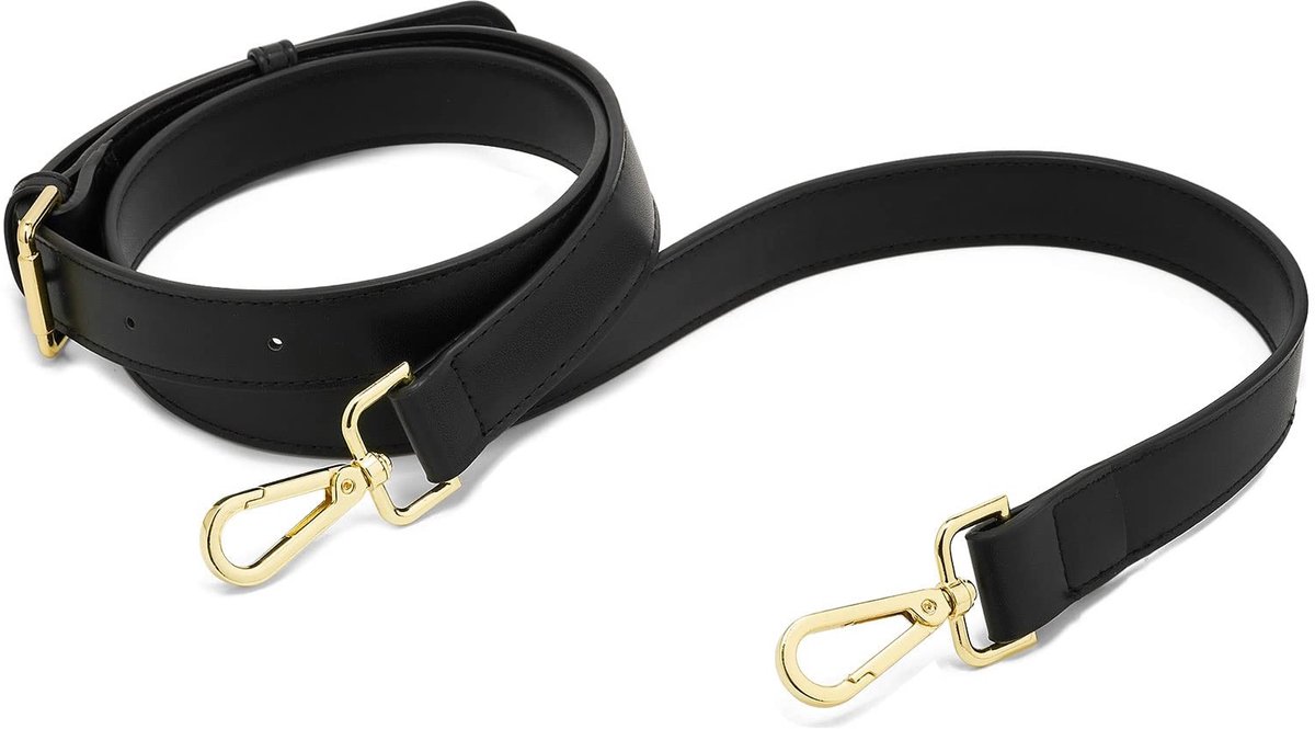 SolidKeus - Verstelbare Tasband voor Handtassen met Draaibare Haken
