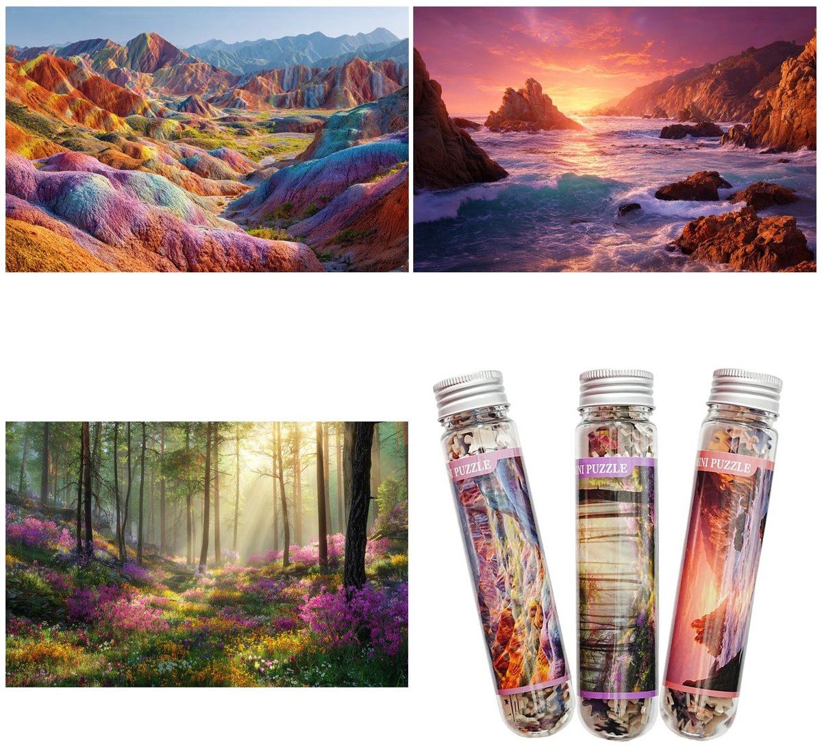 SolidKeus - Uitdagende Kleine Legpuzzels voor Volwassenen, 150 Stukjes