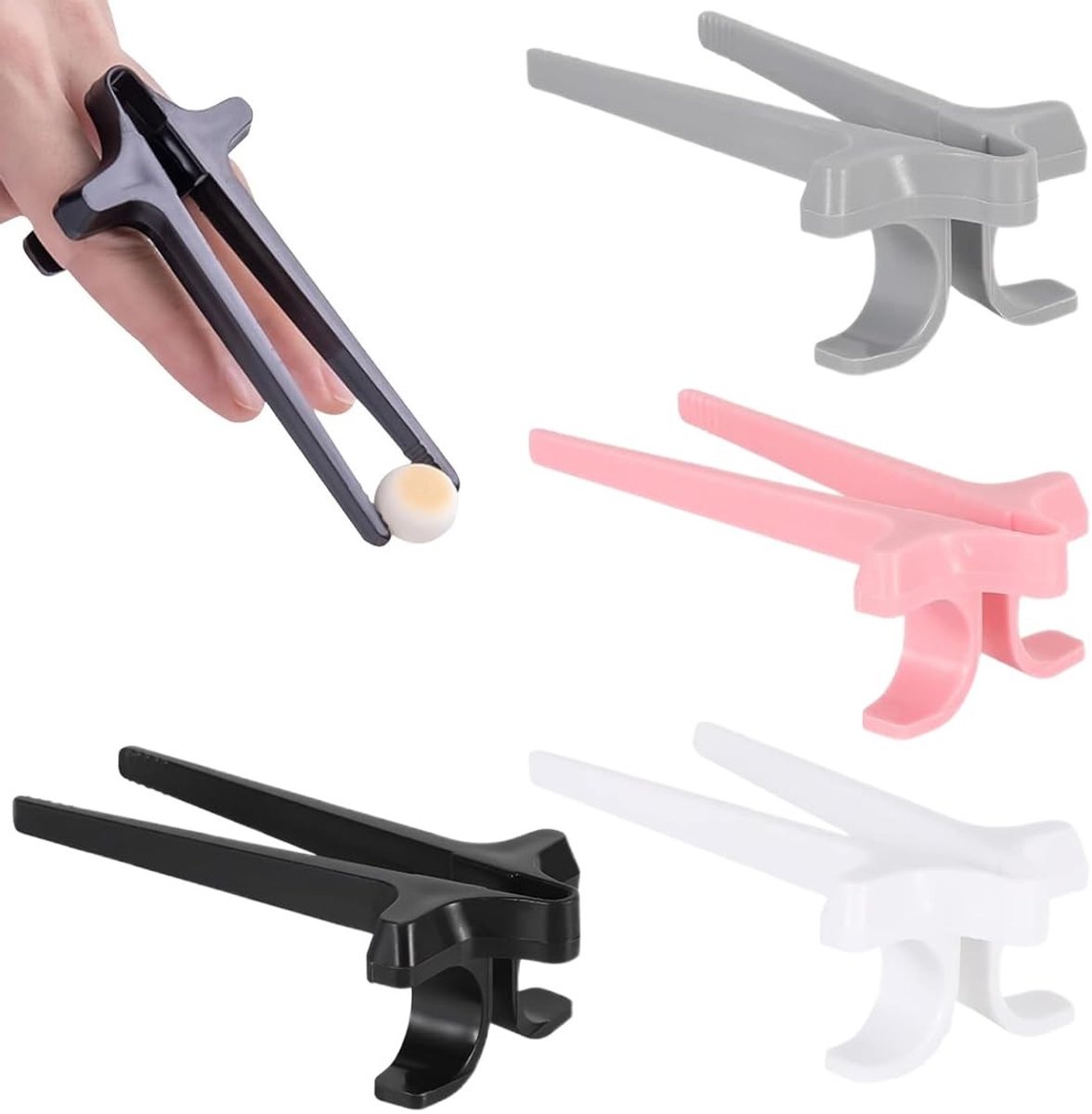 SolidKeus - Set van 4 Snack Finger Clamps voor Schoon Eten