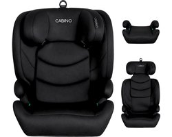 Cabino Nexus Autostoel – 100 tot 150 cm – Groep 2/3 – i-Size – Gordelbevestiging – Zwart