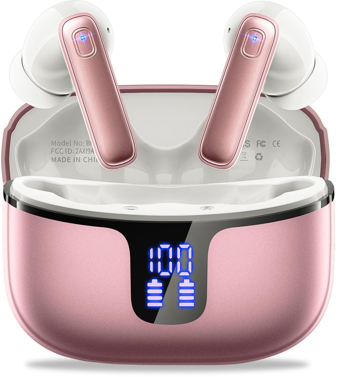 Omgoods - Bluetooth Hoofdtelefoon met 40 Uur Luistertijd en Waterdicht