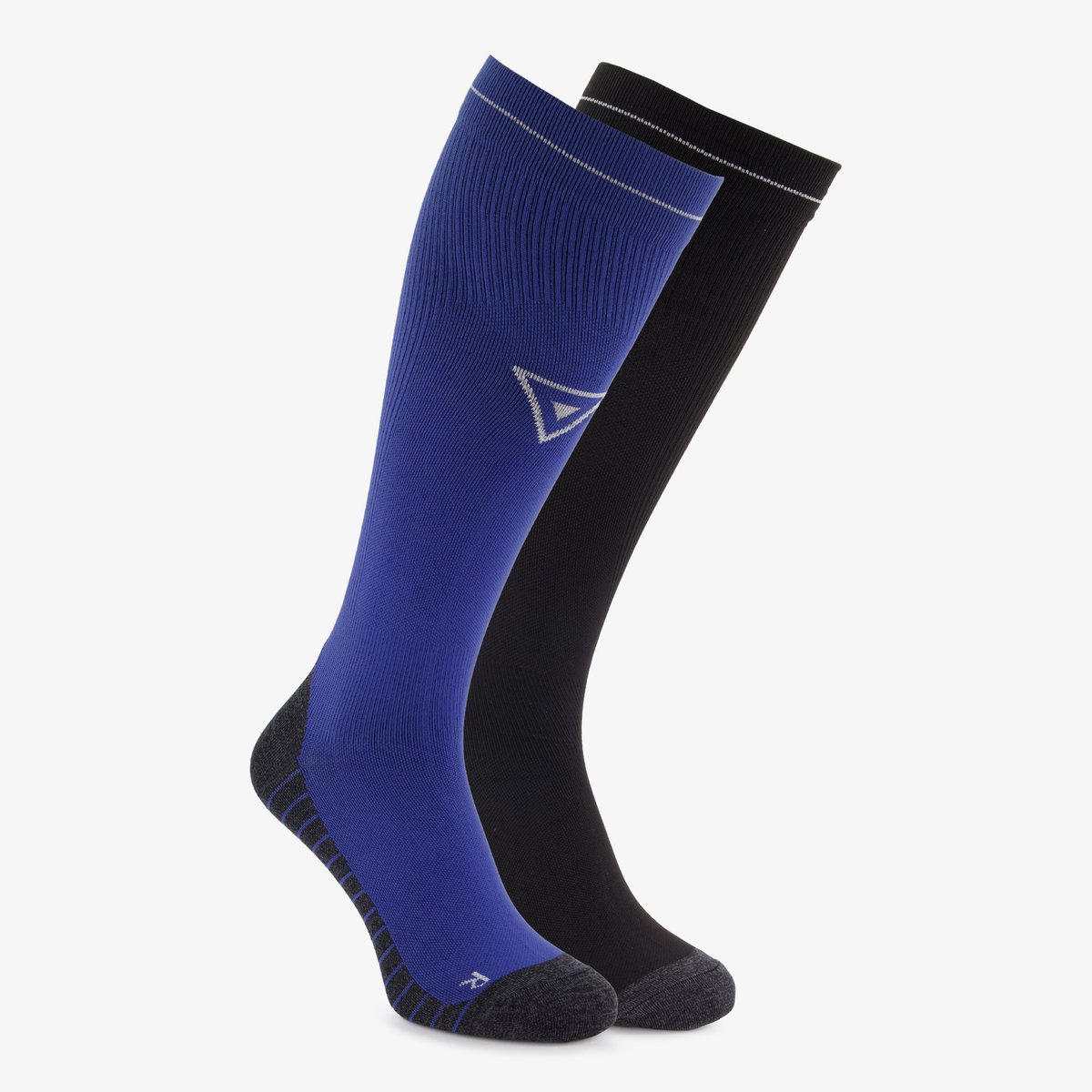 2 paar Osaga compressiesokken blauw zwart - Maat 39/42