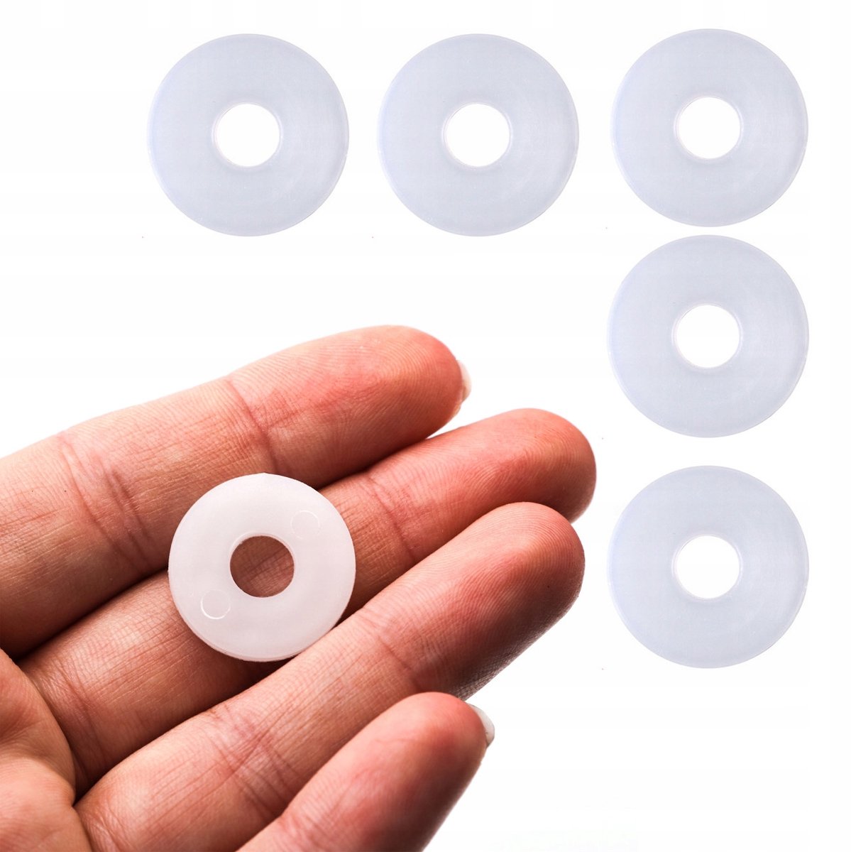 Rosfix Afdichting Spuitpistool - 7/8" (22mm) Chemisch Bestendig - 5 Stuks voor Gwint 7/8"