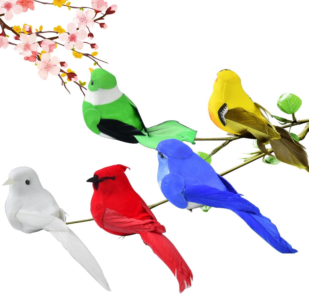 Omgoods - Decoratieve Kunstvogels voor Tuin en Feest