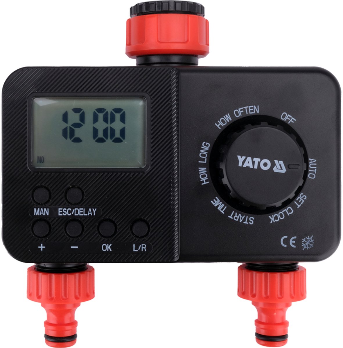Automatische Besproeiingscomputer met LCD Display – Watertimer voor Tuinberegening