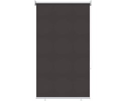 vidaXL - Buitenrolgordijn - UV-bescherming - Antraciet - 100 - x - 230 - cm - (B - x - H)