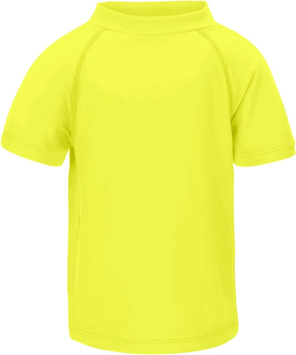 Jongens Zwemshirt Zonnebeschermend Kinderen UV Zwemkleding met Korte Mouw Sneldrogende Badmode Rash Guard Shirts 5~14 jaar