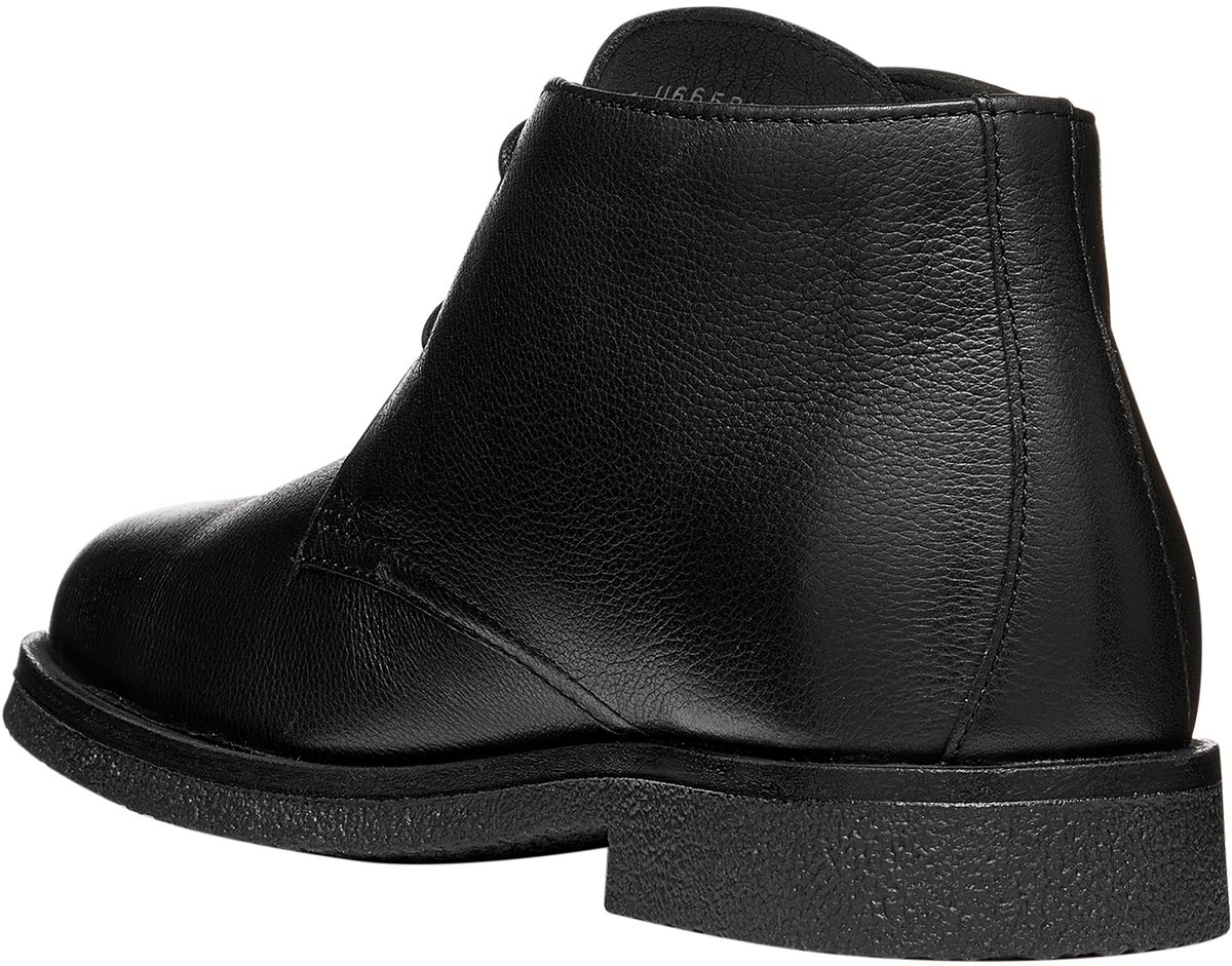 Claudio hoge leren mocassins