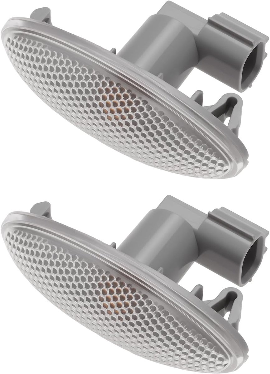 2 Stks Auto Richtingaanwijzer Voorspatbord Zijlicht 81730-0D032 Compatibel met Toyota Yaris RAV4