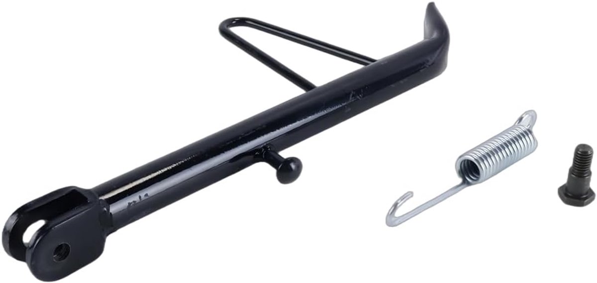 24 cm (9,45") ijzeren motorfietsstandaard - antislip parkeervoetsteun