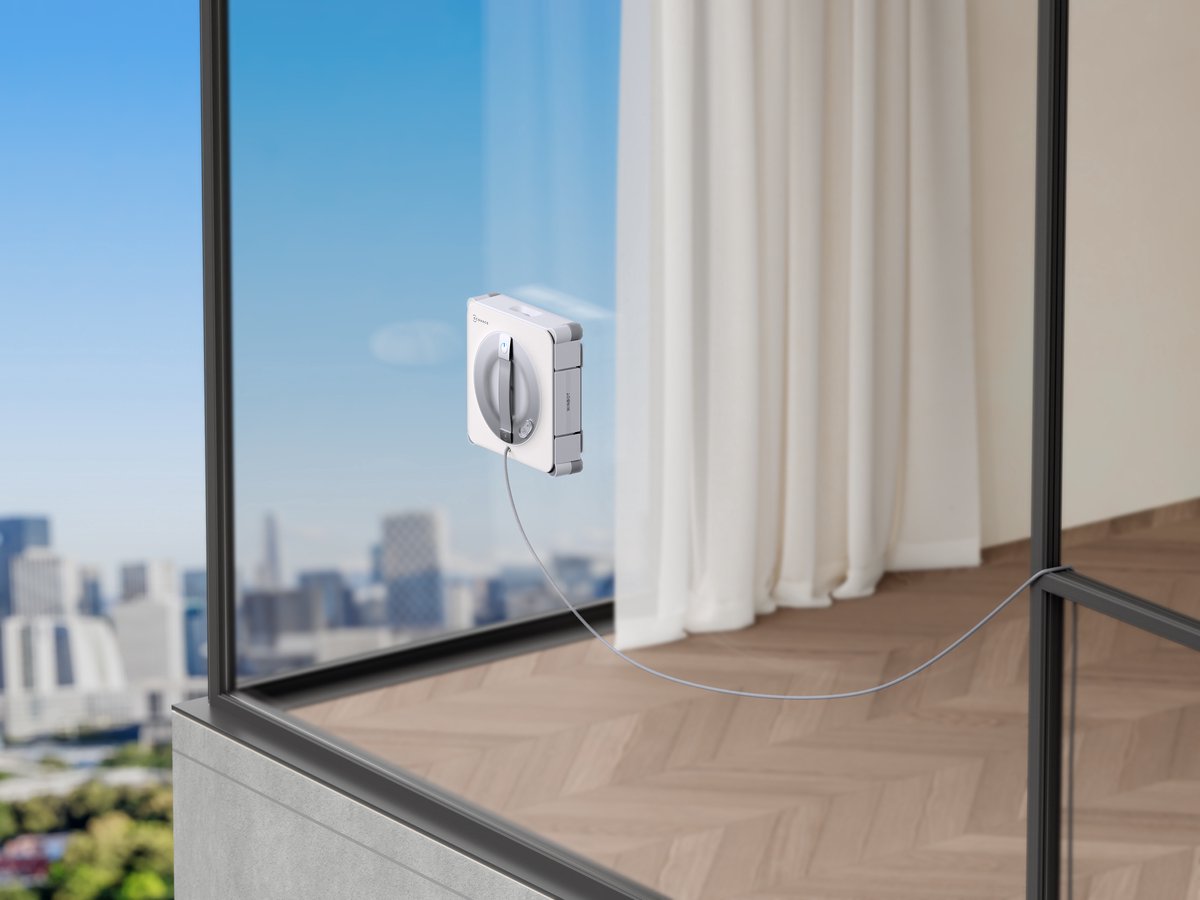ECOVACS WINBOT W2S PRO OMNI – Robot raamreiniger – TruEdge 2.0 – WIN‑SLAM 4.0 – 120 ml watertank thumbnail 4