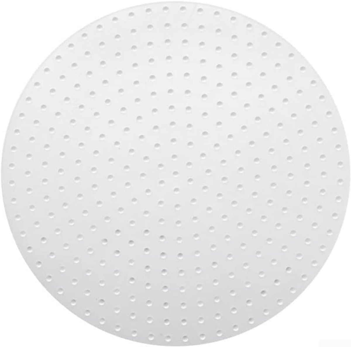 Siliconen pad voor rijstkoker, brandende siliconen mat, verdikte siliconen rijstmat voor rijstkoker, anti-aanbaklaag, rond, stoompan (18 cm)