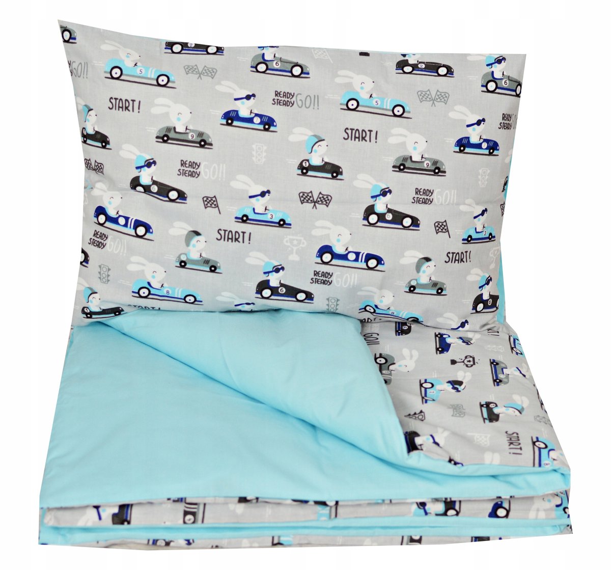 Kinderledikant Dekbedovertrek Set 120x60/90cm Katoen