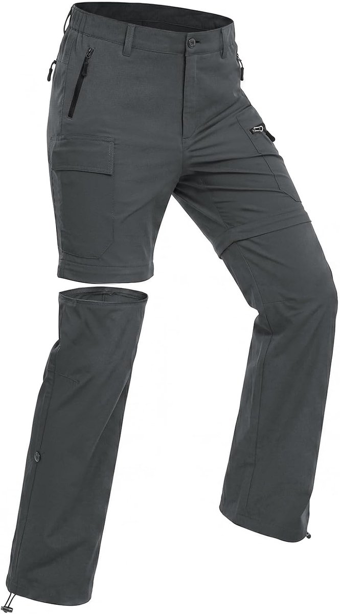 Convertible-zip-off-wandelbroek voor dames, voor kamperen, reizen