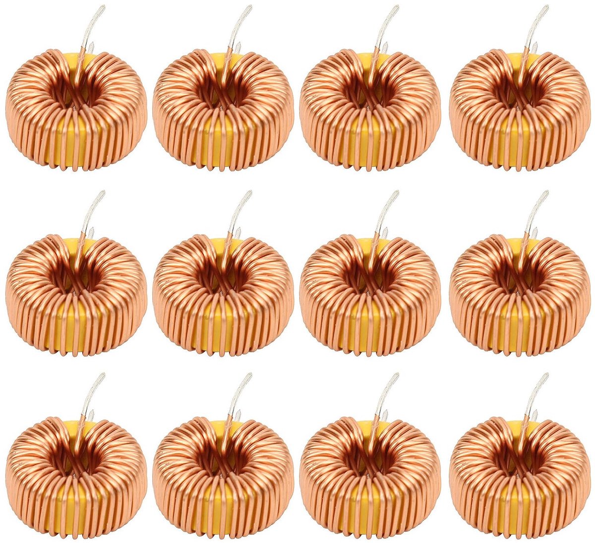 100Uh Toroïde Inductor Draad, 20Pcs 0.6mm Diameter Koperen Inductor Draad Wrap Inductie Spoelvervanging, Toroïde Kern Inductoren Voor Pcb Circuit Board