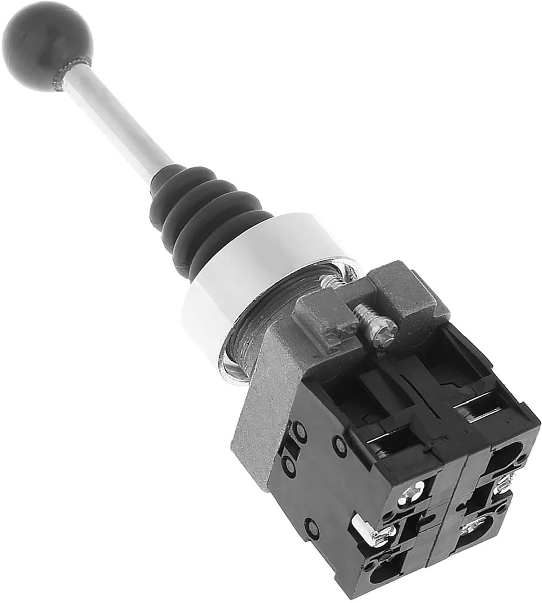 Commutateur de manette momentané, XD2PA22CR Remplacement de commutateur de manette de jeu verrouillé monolever verrouillé, position 2NO 2NO 2 Position 2NO, convient pour XD2PA12