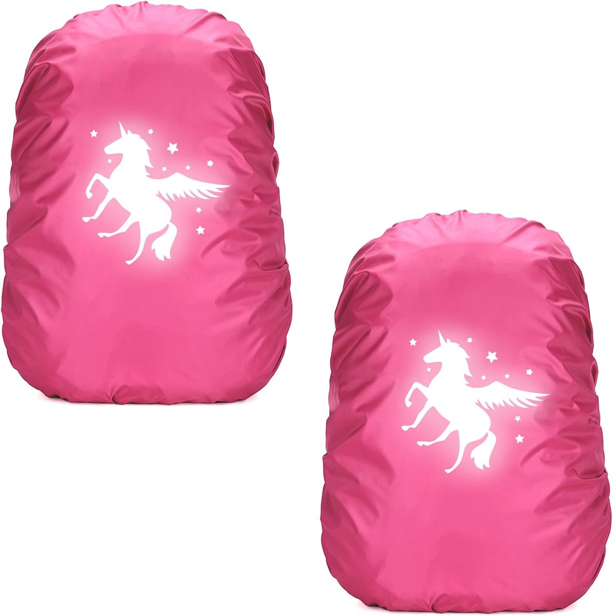 Eenhoorn schooltas, regenbescherming, schooltas, eenhoorn, rugzak, reflecterend, regenbescherming, schooltas, Step by Step, rugzakhoes, reflecterend, voor meisjes en kinderen