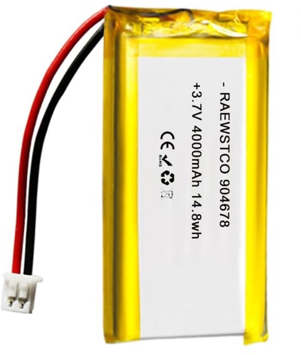 SolidKeus - Lithiumbatterij 4000 mAh voor Powerbanks en Medische Apparaten
