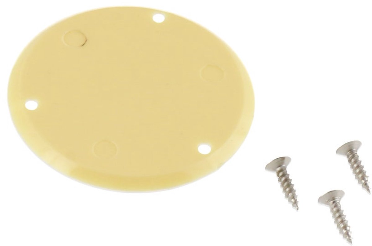 Gitaar backplate voor singlecut modellen - Fazley 10692 - Wit