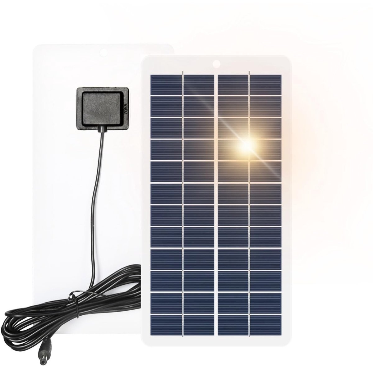 SolidKeus - Mini Zonnepaneel 5W, Draagbaar 12V