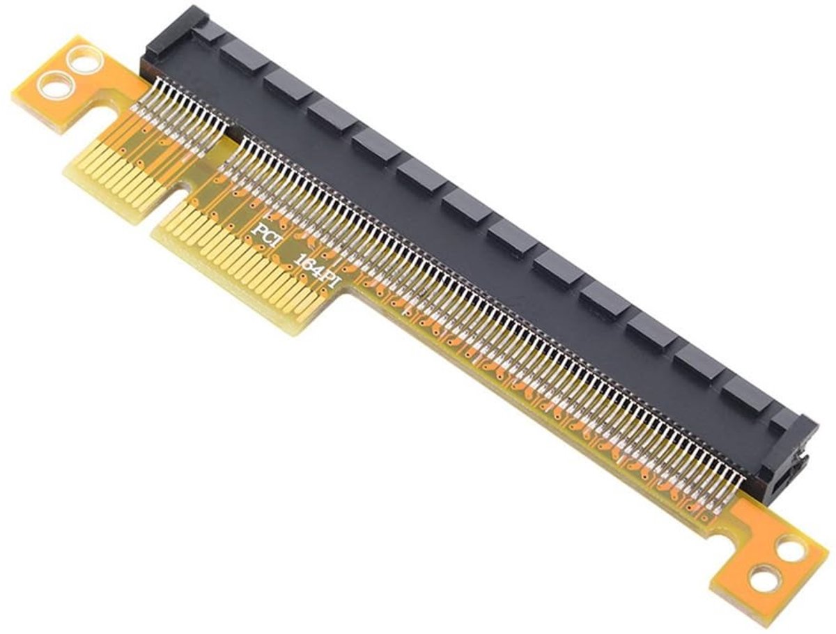 SolidKeus - PCI-E 4X naar 16X Extender Converter Riser Card