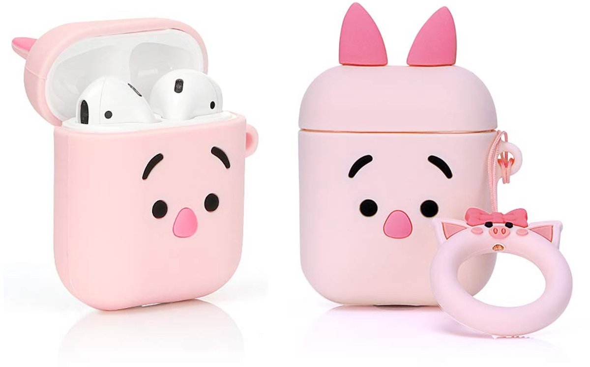 SolidKeus - Siliconen Hoesje voor Airpods 1 en 2 met Anime Ontwerp