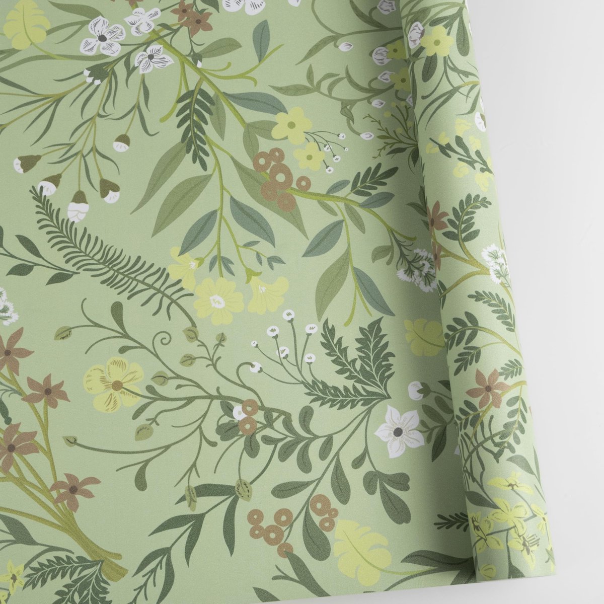 SolidKeus - Zelfklevend Behang met Bloemenpatroon voor Meubels en Interieur