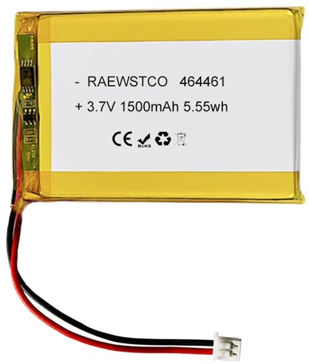SolidKeus - Lithiumbatterij 1500mAh voor Vingerafdruksloten en Robots