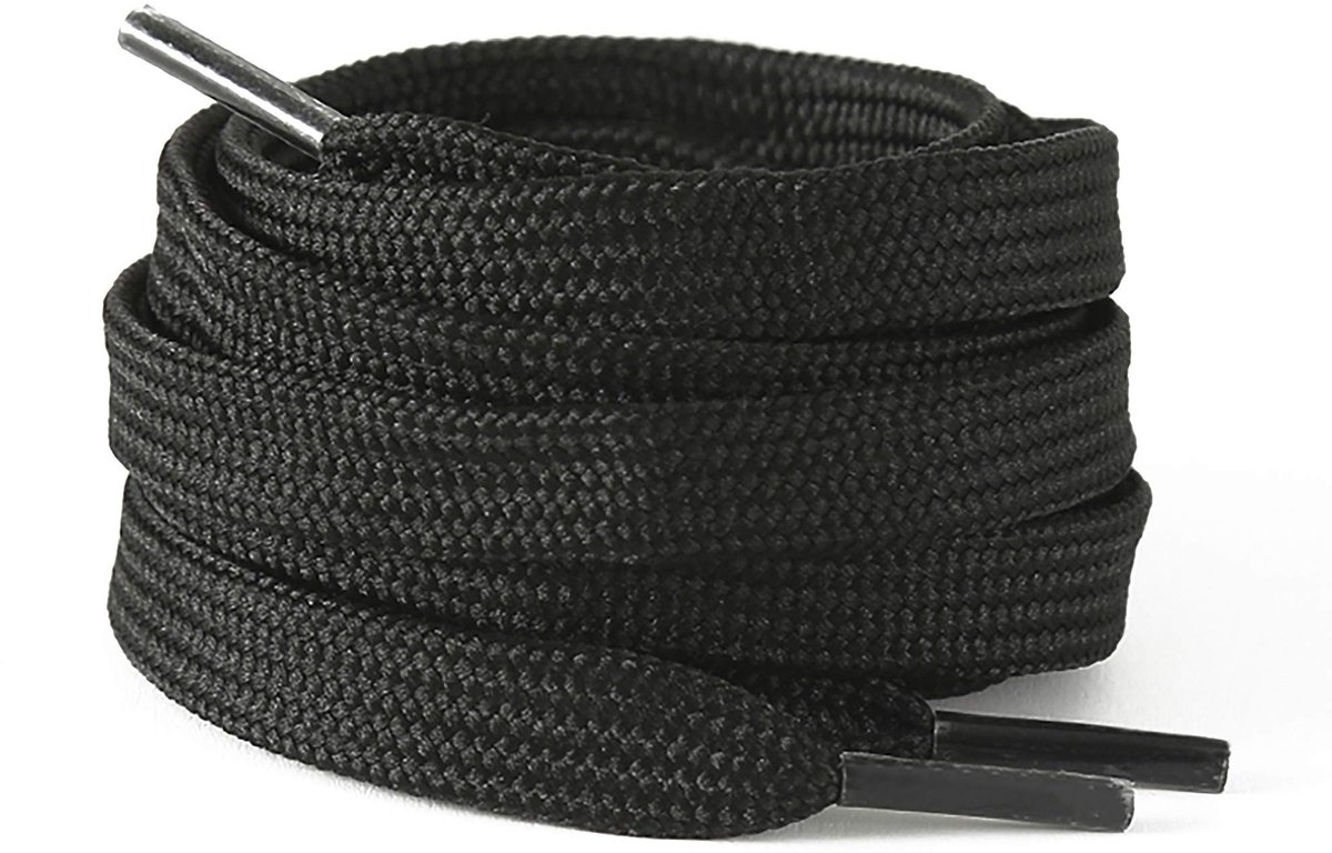 SolidKeus - Platte Veters, 10 Paar Vervangende Schoenveters van 8 mm