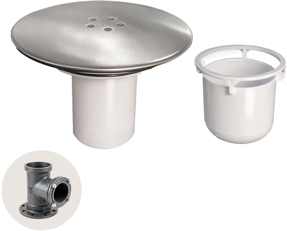 SolidKeus - Universele Douche Afvoer met Chroomafwerking
