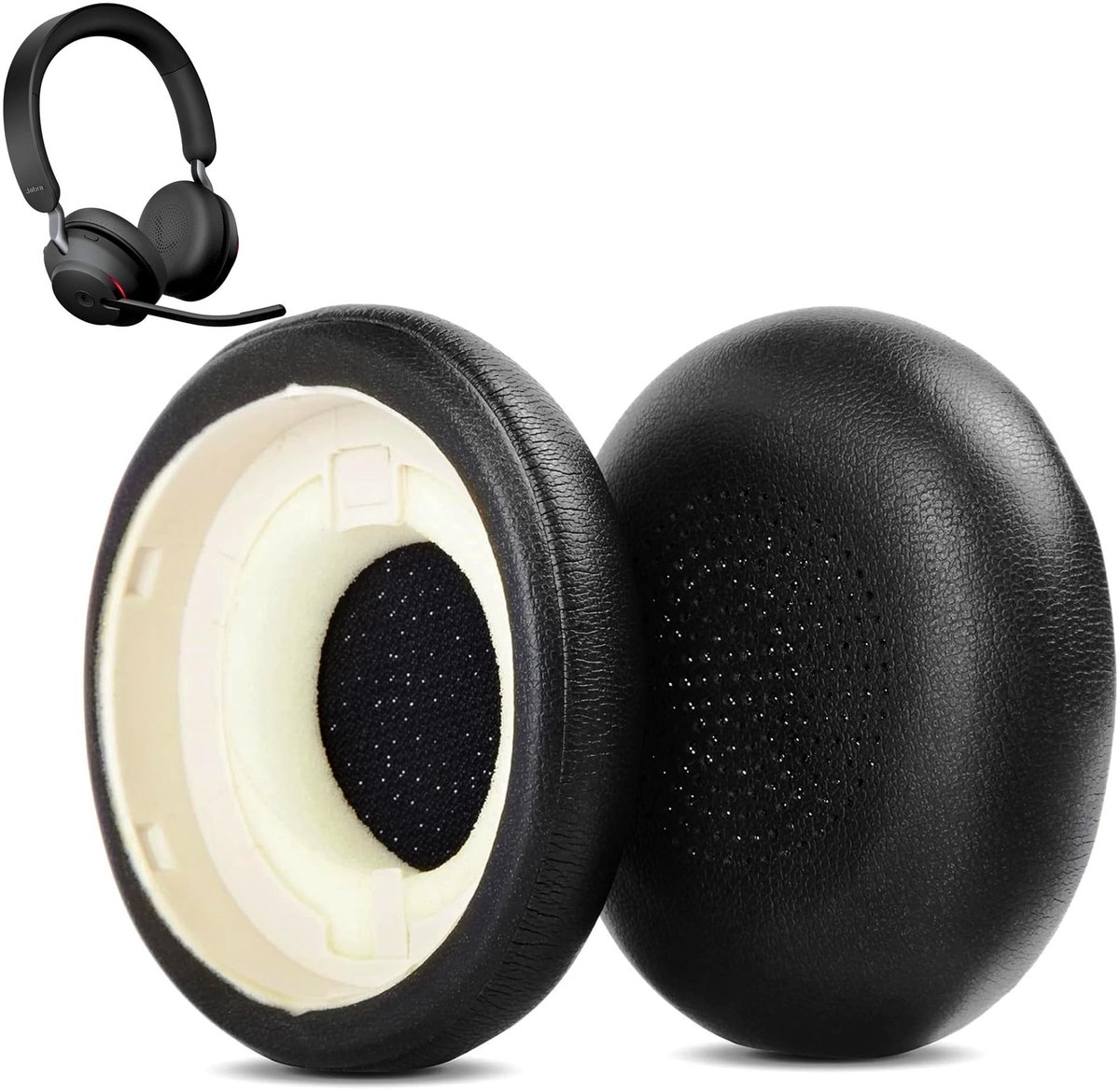 SolidKeus - Vervangende Oorkussens voor Jabra Evolve2 Hoofdtelefoons
