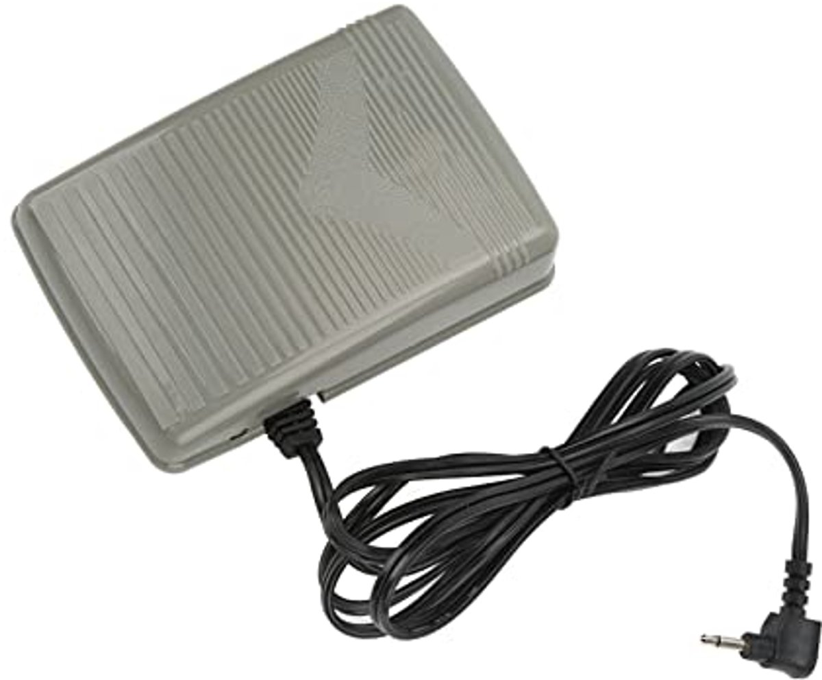 Naaimachine-pedaal met 153 cm lange kabel, voetschakelaar voor naaimachine, antislip design, snelheidscontrolepedaal