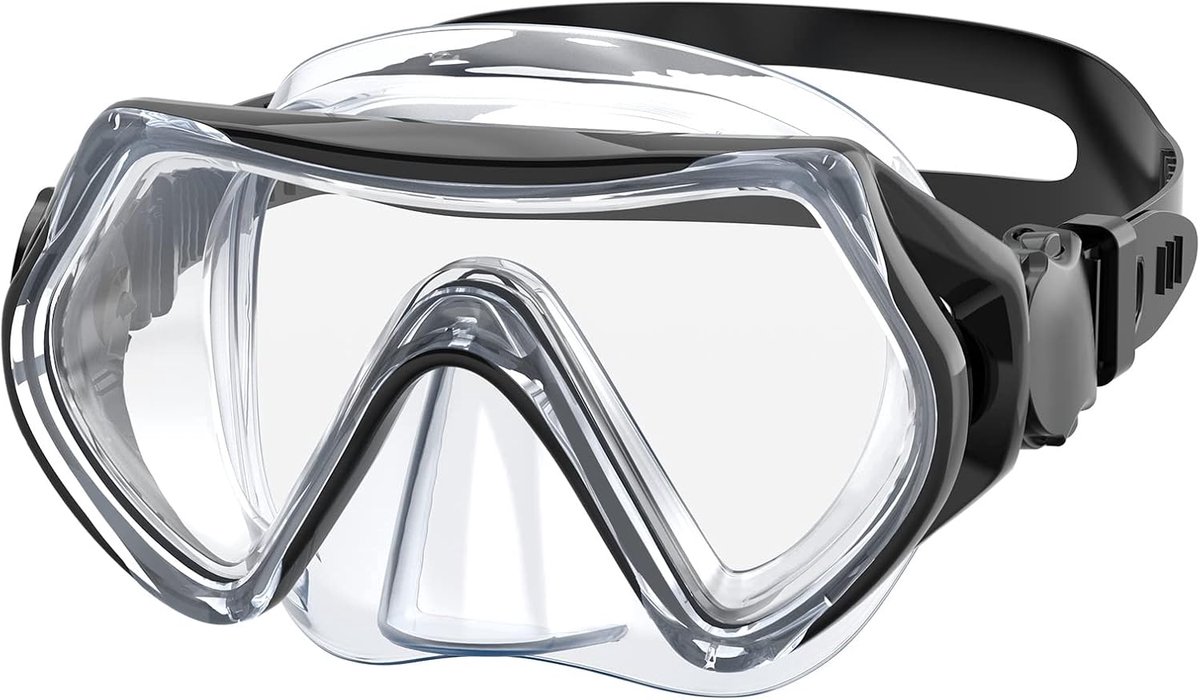 Findway Snorkelmasker voor kinderen, zwembril voor kinderen, jongens, meisjes, jeugd, kinderen, duiken, met neushoes, geen lek, anti-condens, waterdicht, 180 graden C, lear uitzicht, zwemleeftijd 5-16