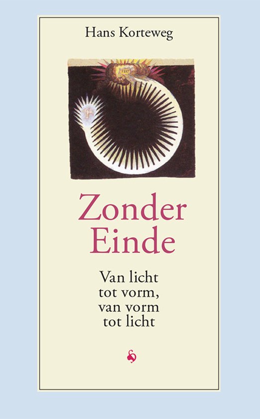 Boek met de titel Zonder einde. Van licht tot vorm, van vorm tot licht. Geschreven door Hans Korteweg.