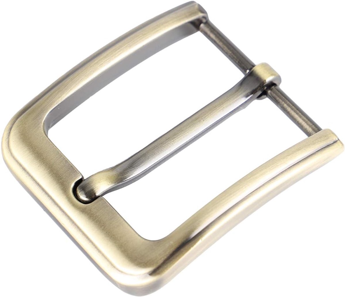 1.5 Inches (38-40 mm) Riemgesp Enkele Prong Vierkante Vervangingsgesp voor Mannen Vrouwen Riem