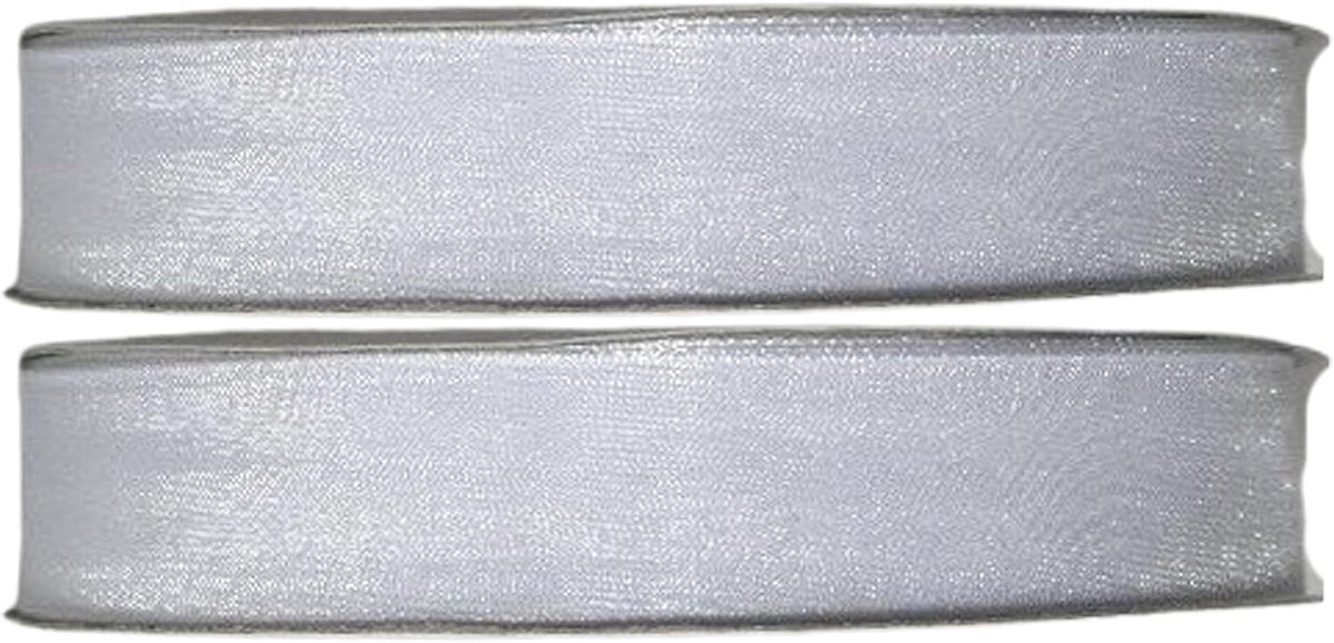 Nastro in organza Color Bianco 20mm x 100 mt
