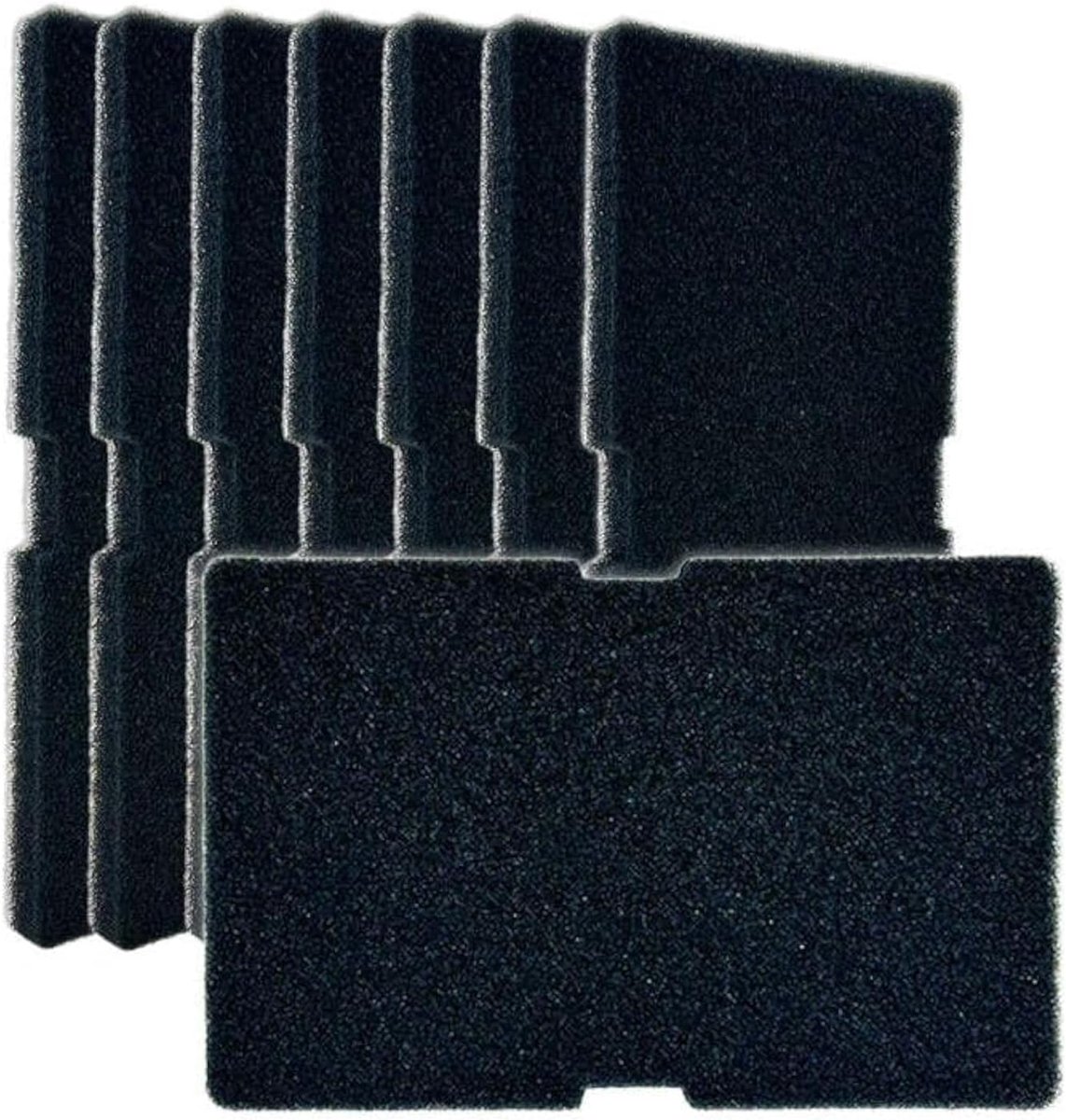 8 stuks droogfilters, reserveonderdelen, accessoires voor Beko/Grundig/Blomberg/Elektra Bregenz/Arcelk/Mora/Smeg warmtepompdroger, sponsfilter voor wasdroger, 240 x 150 x 13 mm