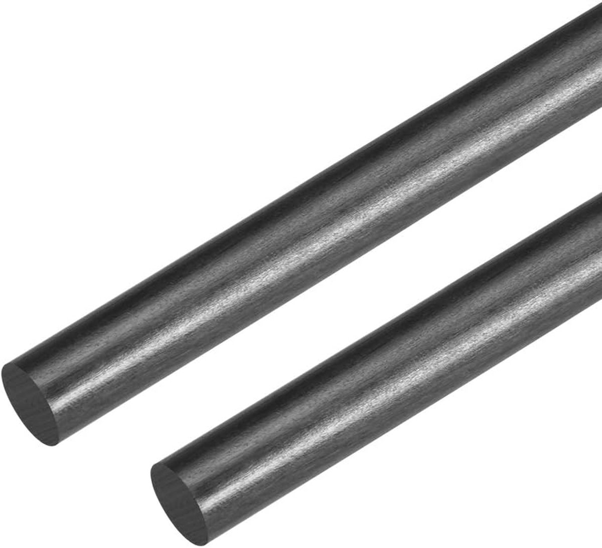 Koolstofvezelstaven 6mm DIY thema steunstaven voor RC vliegtuig mat staaf 200mm 7,8 inch
