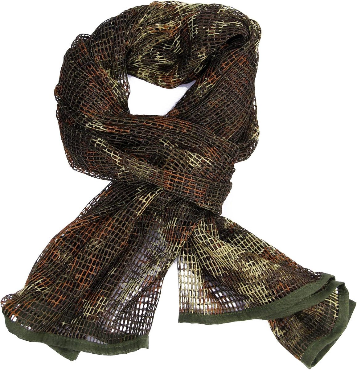 Camouflagesjaal voor heren, voor jacht, schieten, oorlogsspellen en outdooractiviteiten