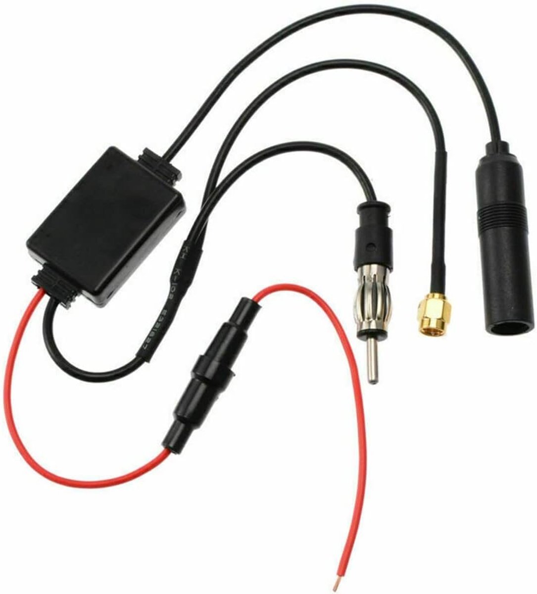 DAB+ Antenne Splitter Radio Adapter FM Antenne Versterker En Crossover