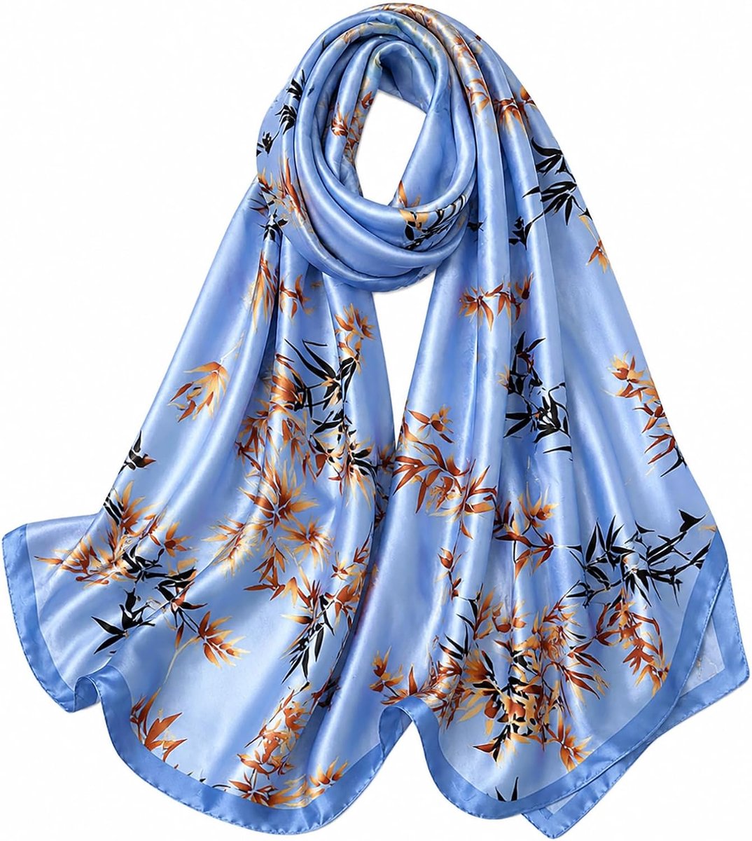 Sjaals voor vrouwen lichtgewicht gladde dames sjaals geschenken bruiloft accessoires 170 x 90 cm