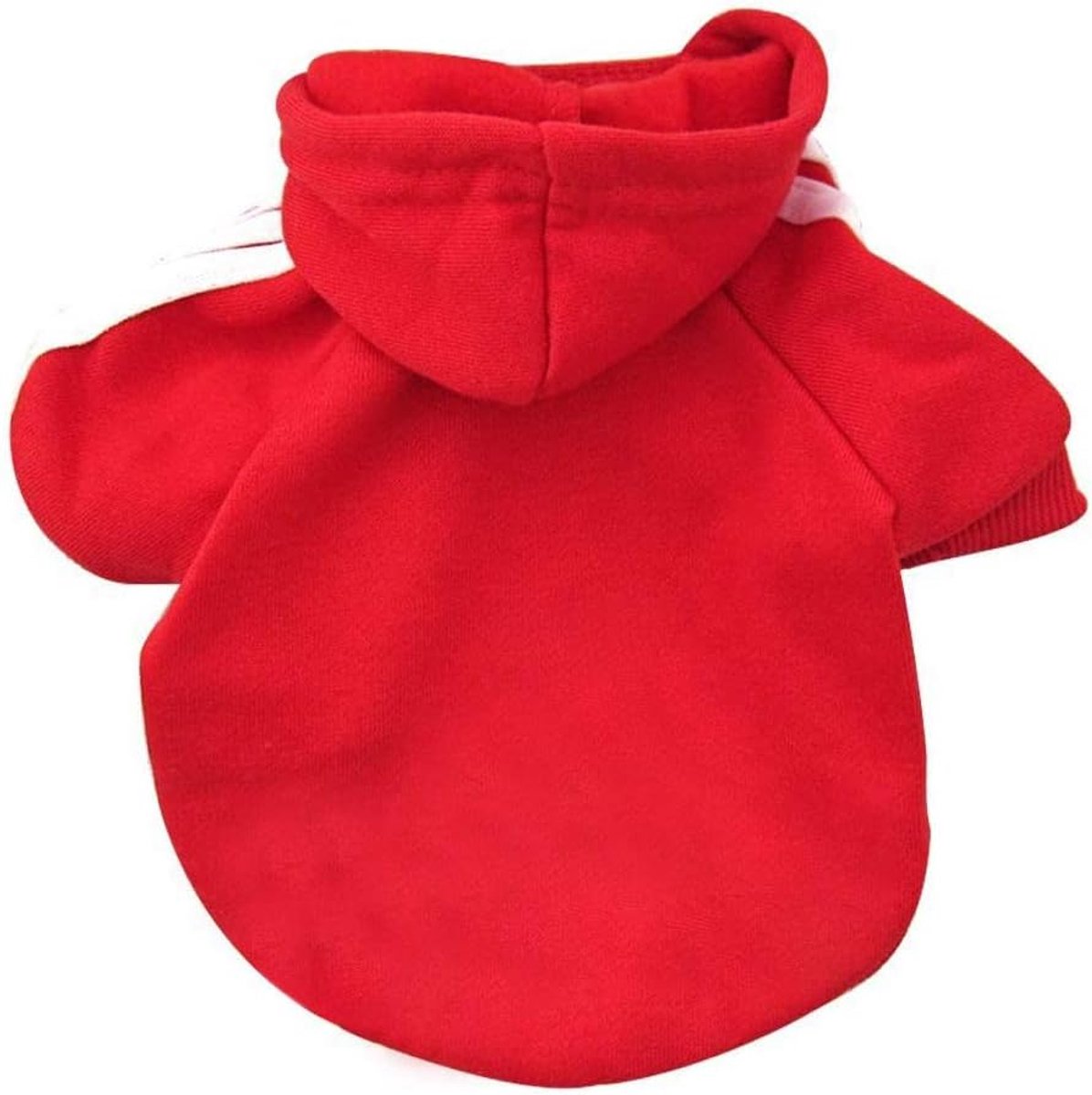 Puppy, T-shirt, warm, jas, huisdierkleding, rood, maat S