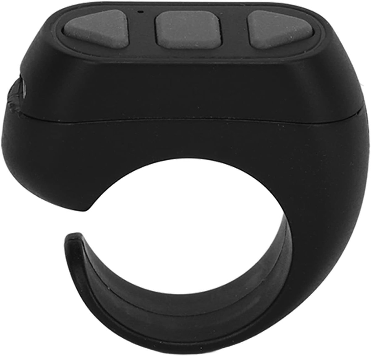 Turner, Smart Ring Remote, Afstandsbedieningspagina Turner, Ring Controller, Telefoon Nieuw Horloge TV Draai Pagina Klik Selfie-apparaat (Zwart)