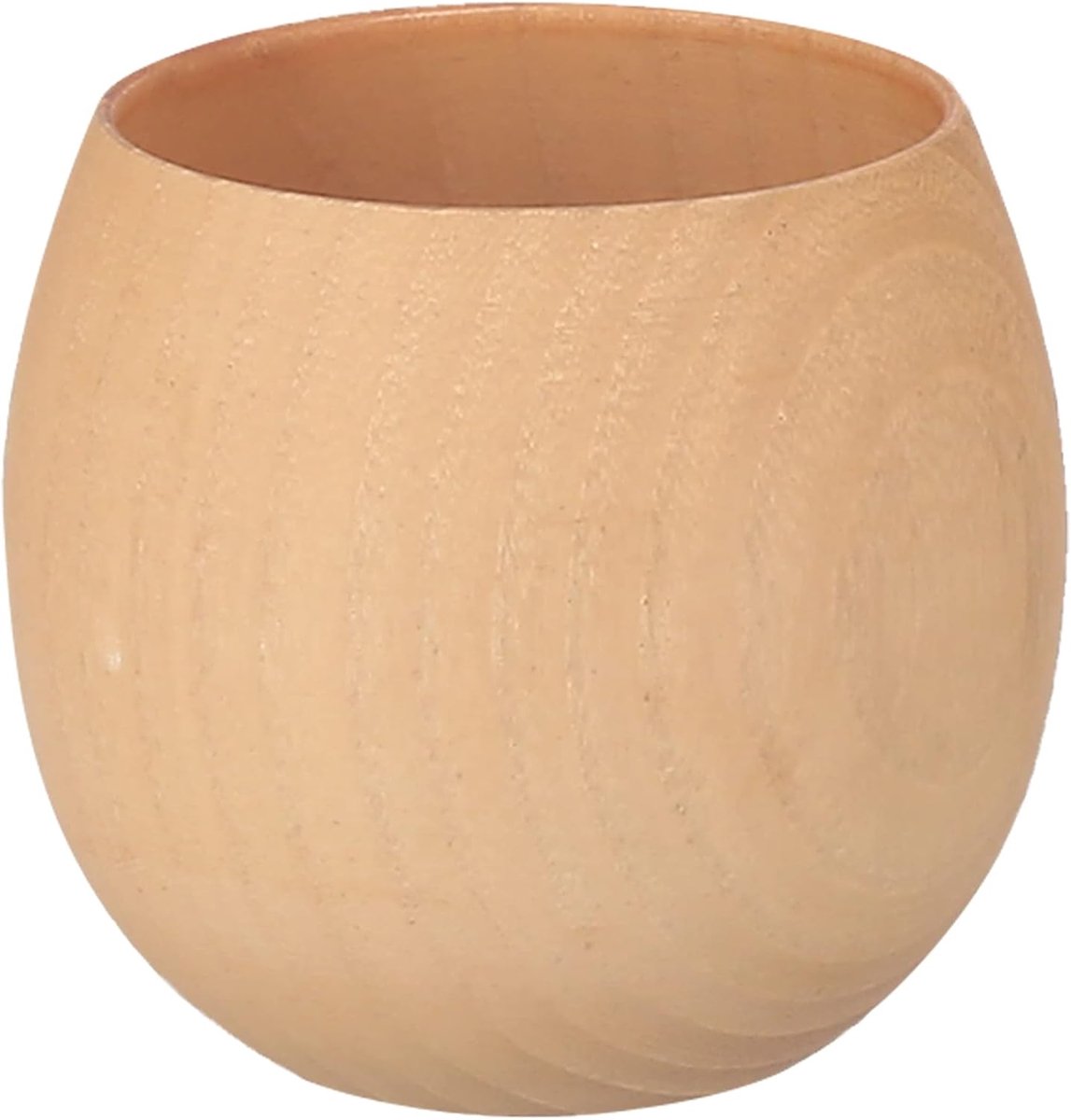 Jujube Hout Slijtvaste Houten Beker Handgemaakt voor Mannen Vrouwen Kantoor Thuis (Lichte kleur + lepelborstelset)