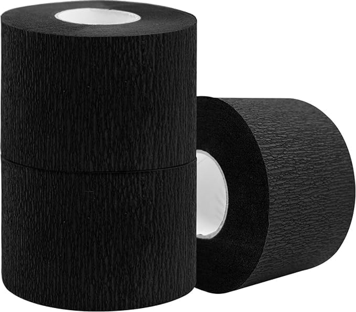 Kapper, 3 rollen (300 vellen), wegwerp kappersaccessoires, zwart, extra dik en waterdicht, voor heren en dames, kappersbenodigdheden voor haarknippen, kleuren, permanent