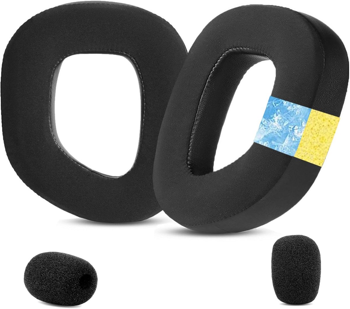 Oorkussens Vervanging Oorkussens Kussen Kussen Compatibel met Corsair HS80 Max HS80 USB Wired HS80 RGB Draadloze Gaming Hoofdtelefoon Cooling Gel Pads Mic Foam