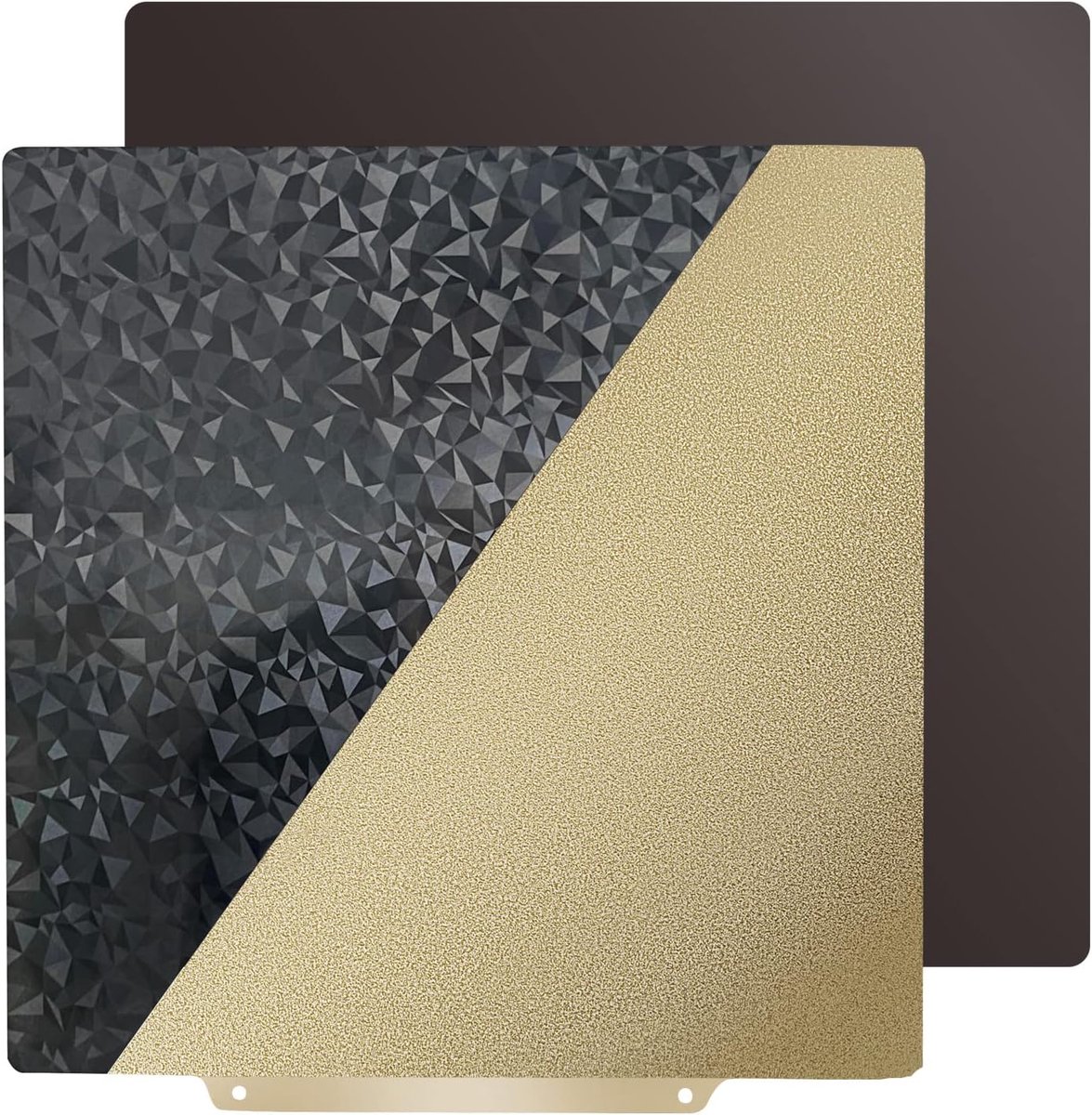 Dubbelzijdig getextureerde PEO+PEI drukplaat 235x235 mm, PEO+PEI veerstalen drukplaatplaat voor Ender 3/Ender 3 Pro/Ender 3 V2/Ender 5/Ender 5 Pro magnetisch printbed