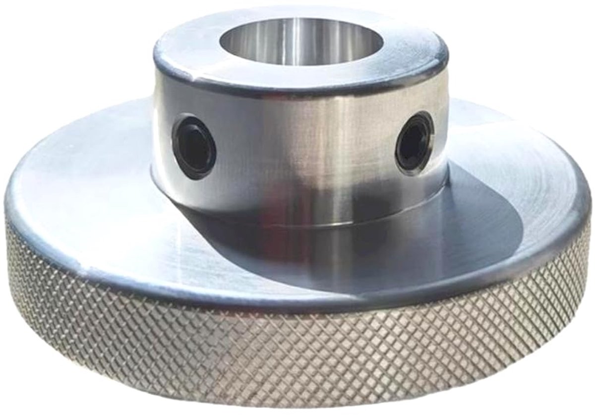 Aluminiumlegering handwiel 30mm OD 8mm boring gekartelde handgrepen voor draaibanken freesmachine accessoires