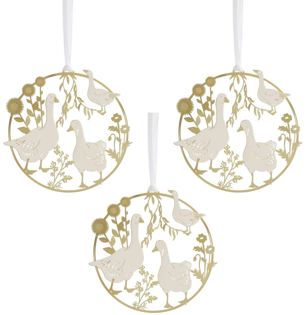 Decoratiehanger gans (set3) - Pluto design